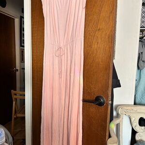 Emmas closet size large peach dress